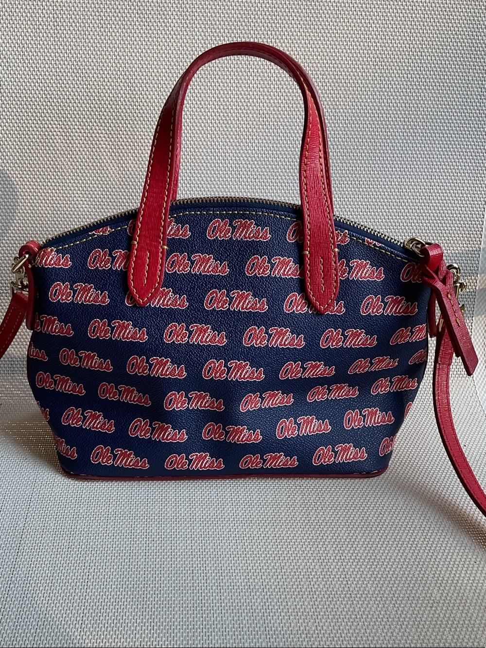 Dooney & Bourke Ole Miss Mini Satchel - Picture 2 of 7